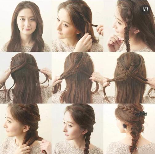 开学季超气质编发教程,很有仙女的感觉,能迷倒一大片男生!