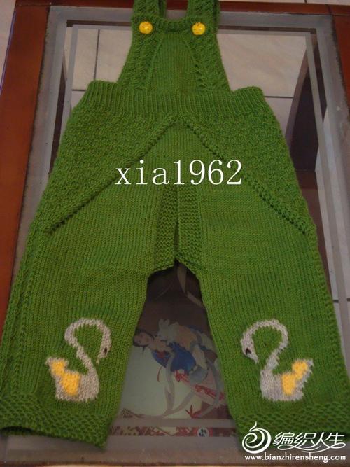 一件漂亮宝宝背带裤(模仿加自创)上图解了.