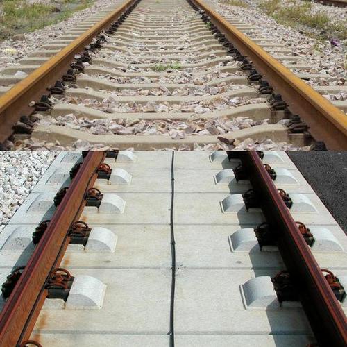 同样是铁轨,为什么火车轨道下面要铺碎石子,而高铁轨道却没有?