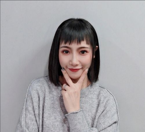 2020又酷又可爱狗啃刘海,俏皮感十足,特显五官精致