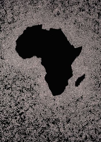 公益海报《粮·危机》