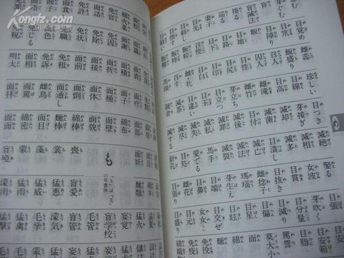 日语常用汉字辞典(32开精装)