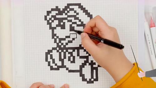 网格画怎样画更好看?