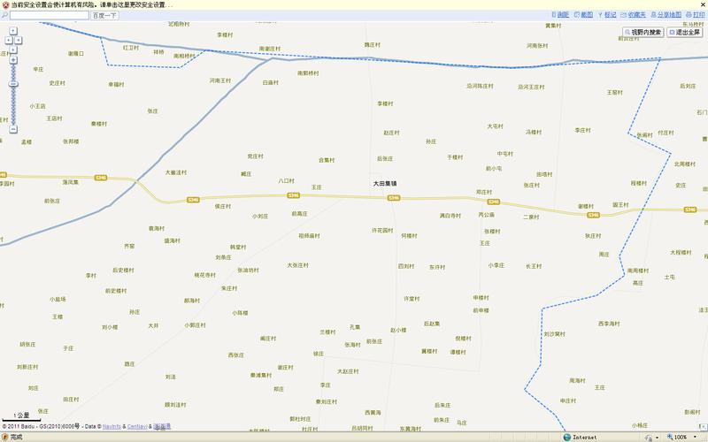 山东省成武县地图