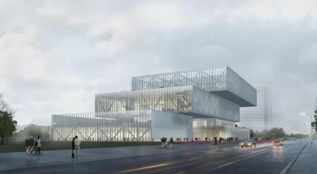 龙华两馆封顶简上体育馆开馆