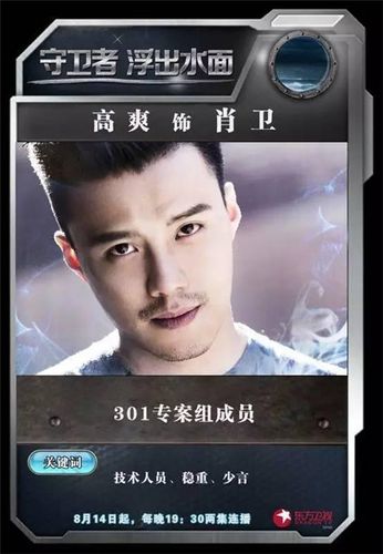 守卫者浮出水面最新剧情介绍 肖卫扮演者高爽个人资料