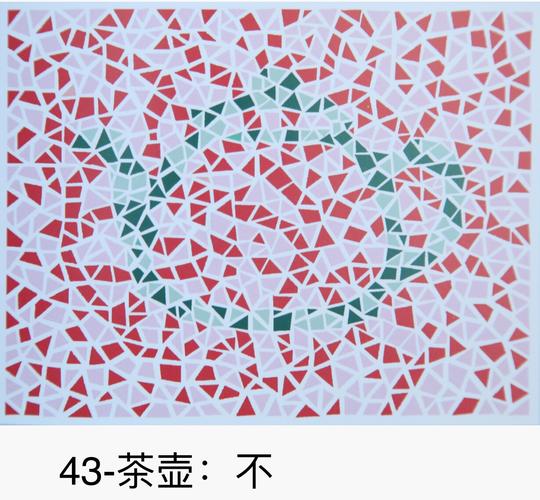 俞自萍第六版色盲图