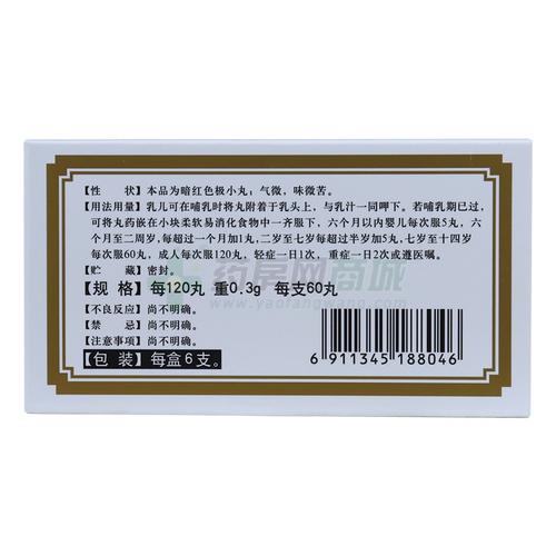 南通 王氏保赤丸