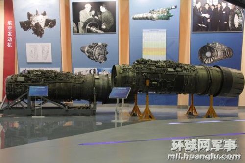 资料图:作为al31发动机,右为ws-10发动机.