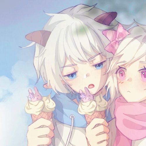 踏碎桃花美羊羊喜羊羊情头画师wb:咕咕澪