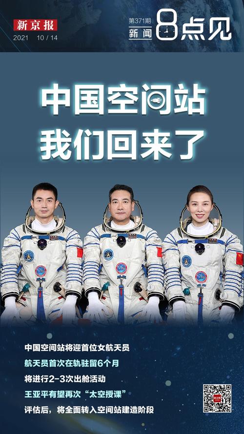 新闻8点见│首次驻留6个月梳理神舟十三号任务五大看点