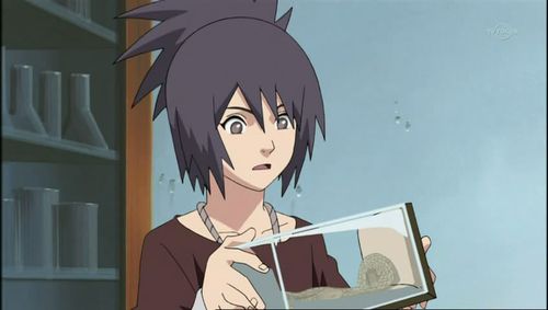 求火影忍者御手洗红豆小时候的萌图?