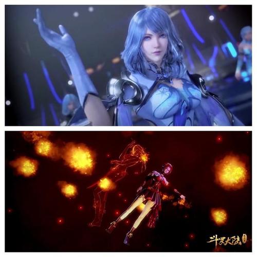 原创斗罗大陆水冰儿遇上火舞胜利的终究是她