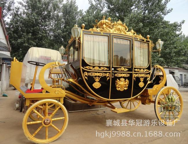 电动皇家马车yc-d0039型/豪华婚庆马车/欧式旅游马车/景区车