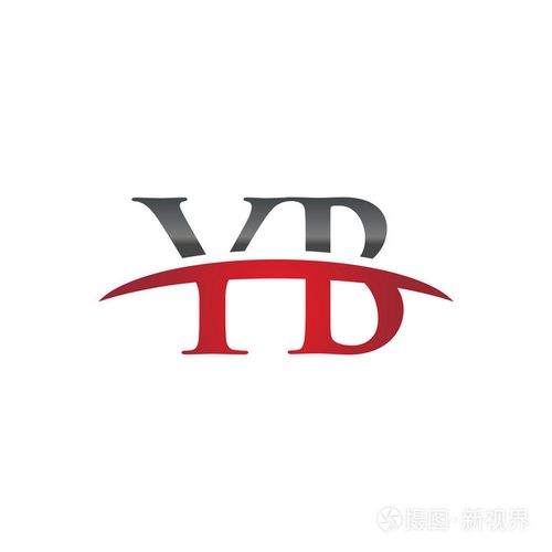 首字母yb红色耐克标志耐克标志