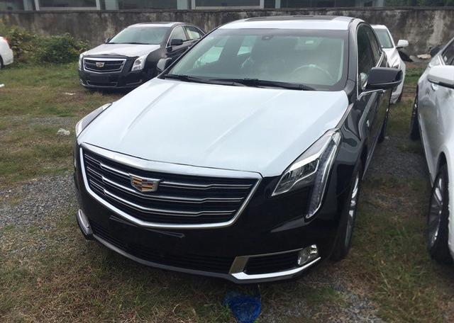 实拍2018款凯迪拉克xts,车长5米不到30万,性价比高过奥迪a6