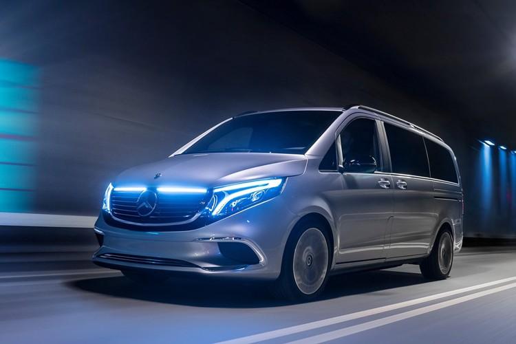 纯电动商务车 奔驰eqv将于9月正式发布