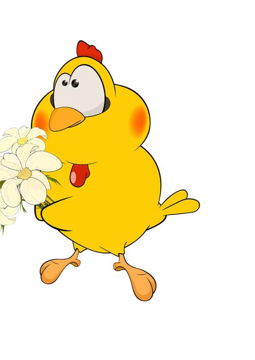 卡通小鸡图片
