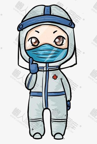 抗疫英雄人物简笔画图片-手绘抗疫英雄人物简笔画素材