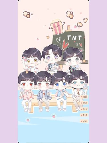时代少年团q版壁纸!_时代少年团_壁纸_tnt时代少年团_素材_壁纸