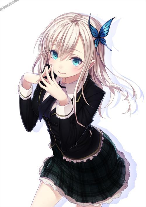 盘点动漫中金发蓝瞳的美少女们!爱莉上榜啦!