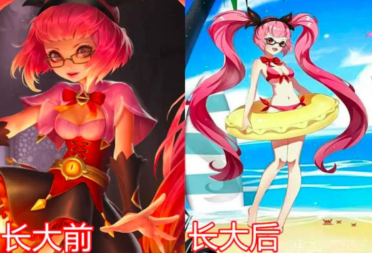 峡谷英雄长大后是啥样?安琪拉拥有大长腿,小鲁班成了大美女!