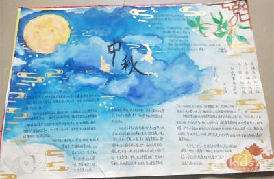 高中生精致水彩手抄报 高中生手抄报