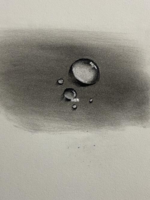 零基础素描水珠画法教学_素描_出水_铅笔_画画_高光_绘画_零基础学
