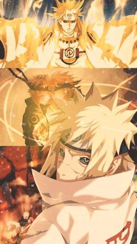 火影壁纸历代火影四代火影波风水门