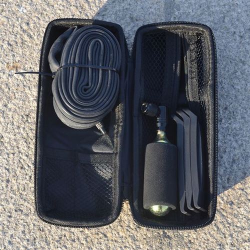 giyo山地公路自行车工具包硬壳修车罐便携工具补胎胶水气筒储物壶