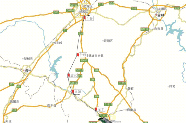 好消息!长春到双阳,伊通,辽源,梅河口开通城际列车了!