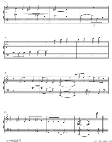 《僵尸新娘》原创简谱, - 钢琴曲谱 - 器乐谱 - 词曲