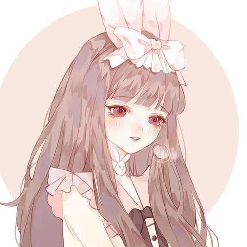 动漫你女头四人闺蜜头像可爱