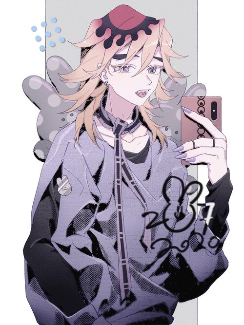 鬼灭之刃私服系列童磨图源lofter画师2777已授权