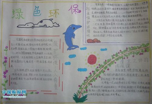 以保护环境为主题,以大气污染为内容的手抄报(图片)