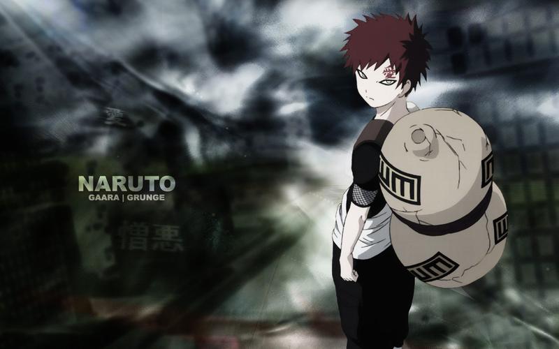 火影忍者沙瀑我爱罗高清壁纸