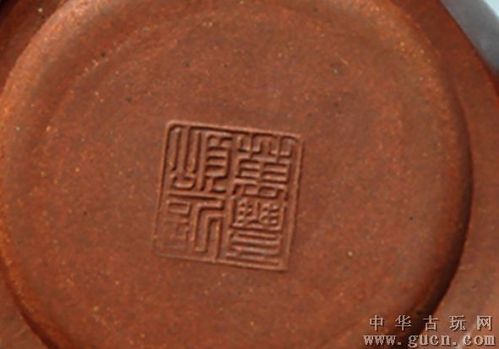 古壶"万丰顺记"款老紫砂壶