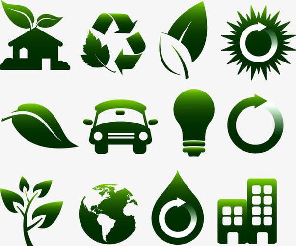 绿色环保图案