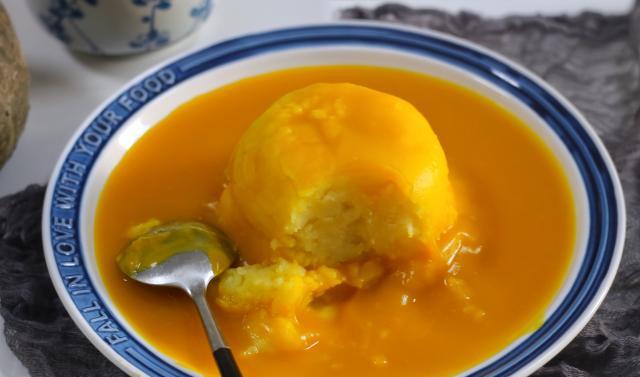 半个南瓜1个土豆做孩子最爱的土豆泥营养香甜吃起来没够