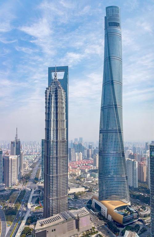 上海陆家嘴,中国长江经济带国家级金融中心,到处高楼