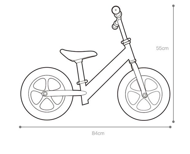 贝恩施 【爆款直降】儿童滑行车平衡车科学滑行 滑板车儿童1-3岁