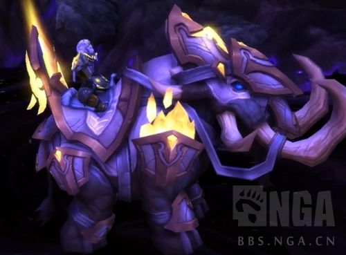 光铸德莱尼外媒曝光了4个新种族传承护甲和坐骑造型的视频,虚空精灵的