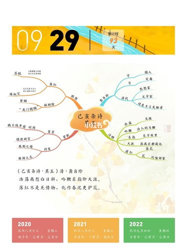 今年倒计时93天,今天来一首龚自珍写的《己亥杂诗.其五》