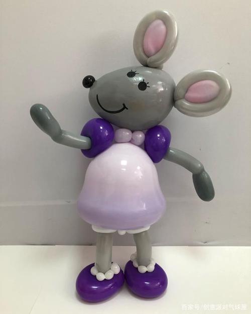 气球艺术卡通动物老鼠