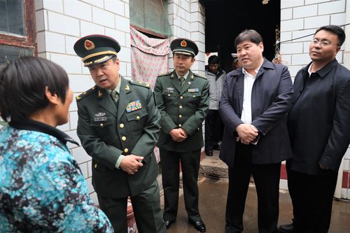省委常委,省军区政委李宁到涉县调研双拥工作