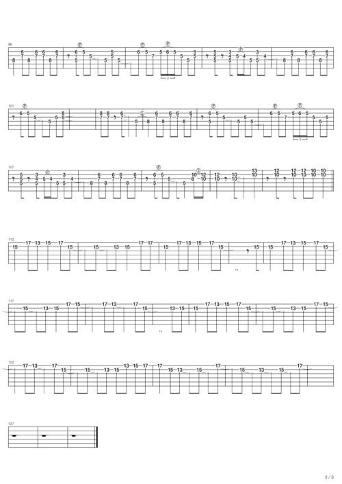 《sell my soul》吉他谱