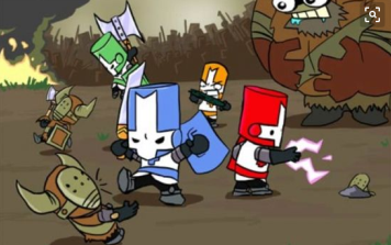castle crashers 城堡破坏者丨第一次录视频感觉好激动呢