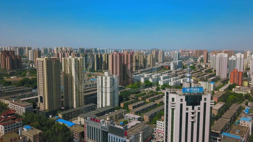 【4k】咸阳市秦都区航拍_3840x2160_高清视频素材下载