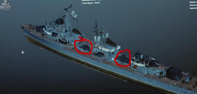 从毛子资料片中的建模模型中可以看出,正在建模的为前哨型驱逐舰,前哨