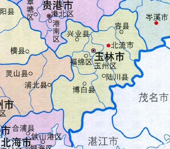 玉林7区县人口一览:博白县191万,玉州区74万
